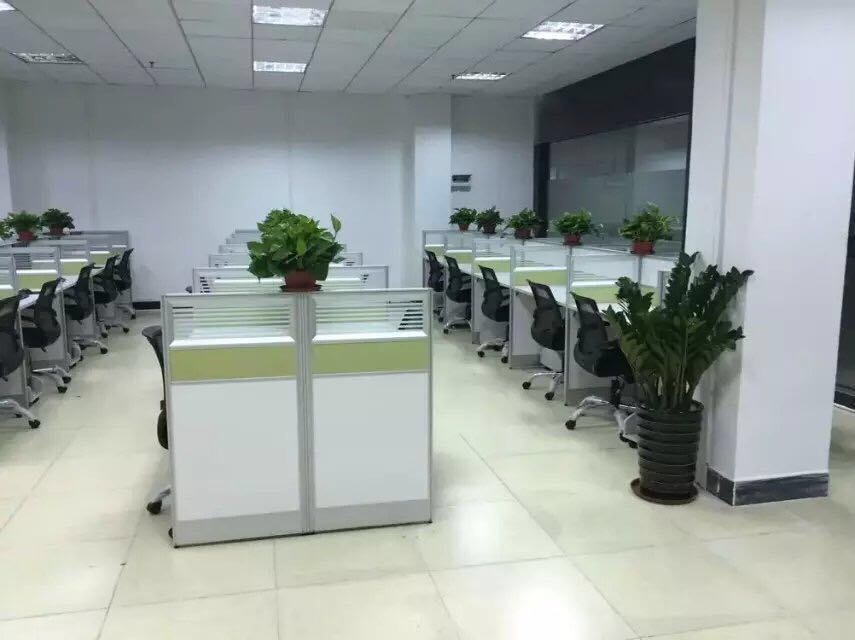 辦公家具屏風(fēng)卡位現(xiàn)場實拍